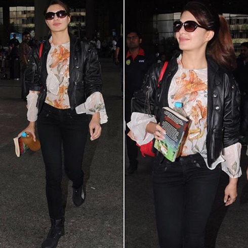 Jacqueline Fernandez Airport Fashion