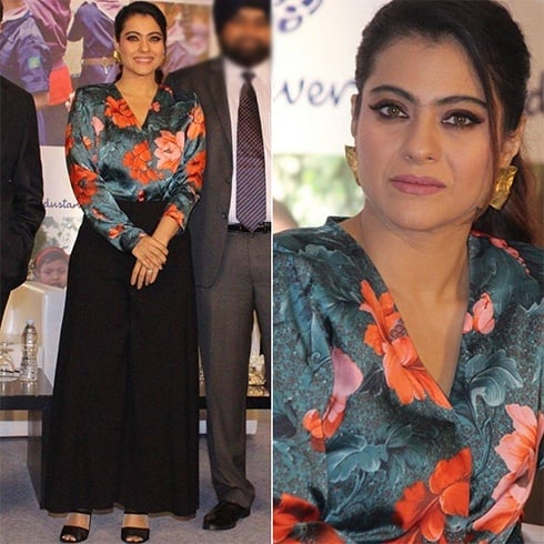 Kajol in Zara Pantsuit