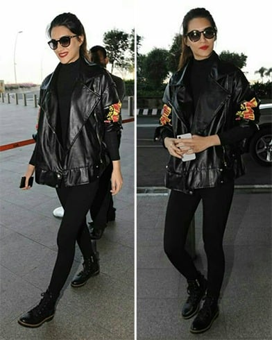 Layering Up For Winter, Bollywood Divas Pop Out New Airport Fashion To ...