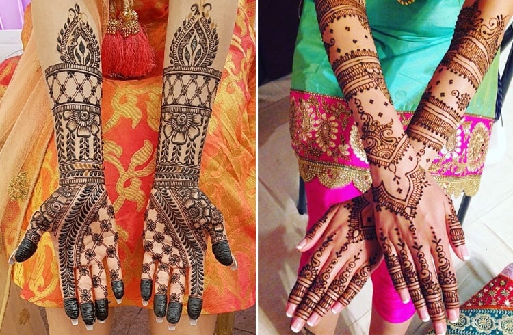 Mehndi desig for engagement