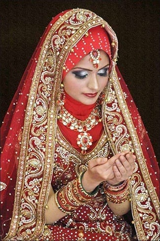 Muslim Bridal Wedding Dress