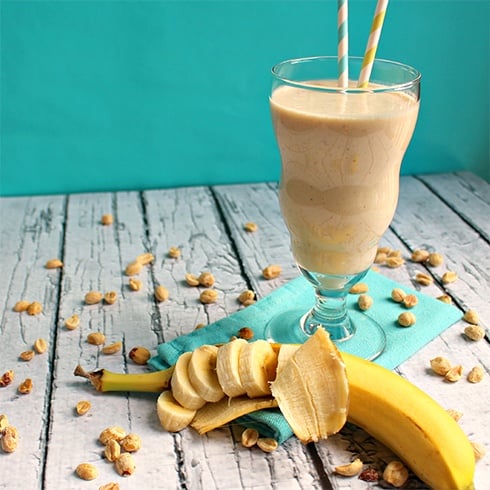 Peanut butter and Banana Shake