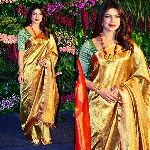 Priyanka Chopra at Anushka Sharma and Virat Kohli Reception