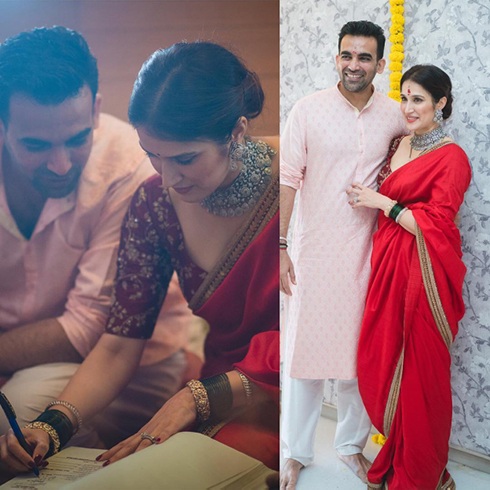 Sagarika Ghatge Wedding