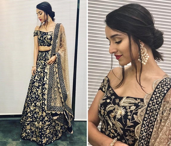 Shraddha Kapoor in Payal Singhal lehenga