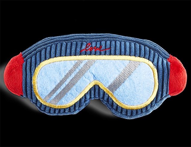 Ski Goggles Dog Toy