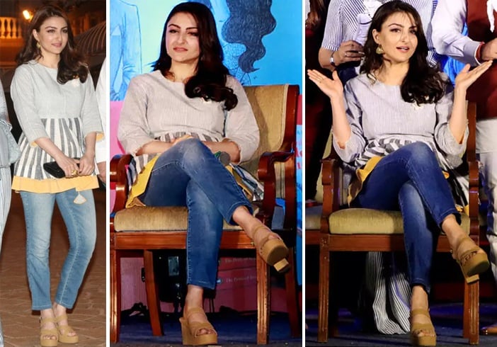 Soha Ali Khan at her Book Launch