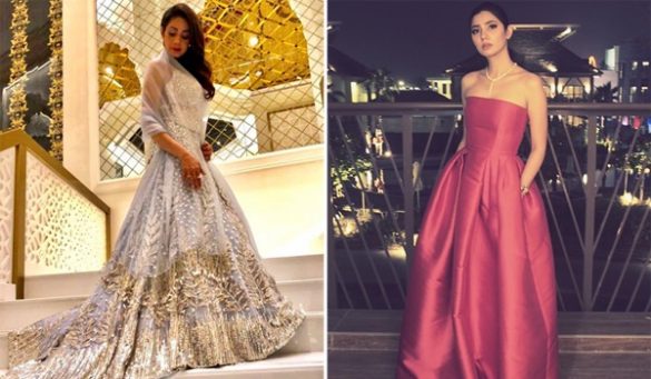 Sridevi and Mahira Khan At The Masala Awards 2017