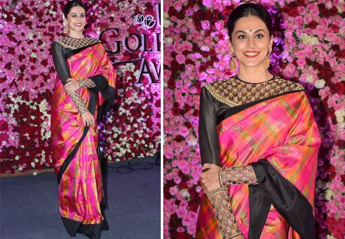 Taapsee Pannu At Lux Golden Rose Awards 2017