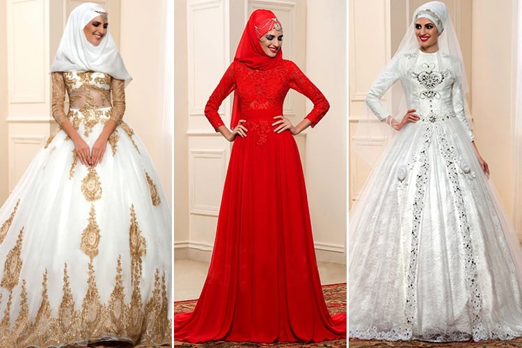 Wedding Hijab Dress