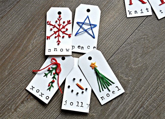 Christmas Gift Tag Ideas