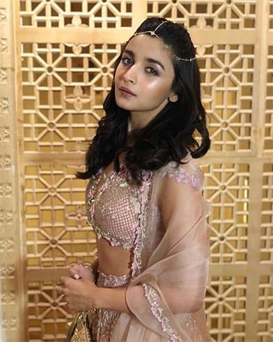 Alia Bhatt Sangeet Style