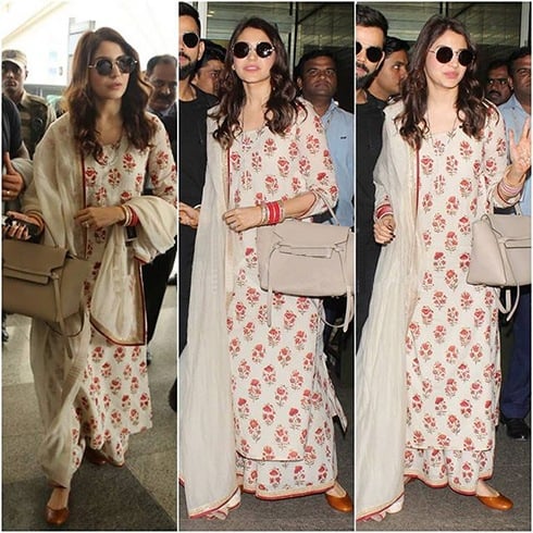 Anushka Sharma Airport Fashion