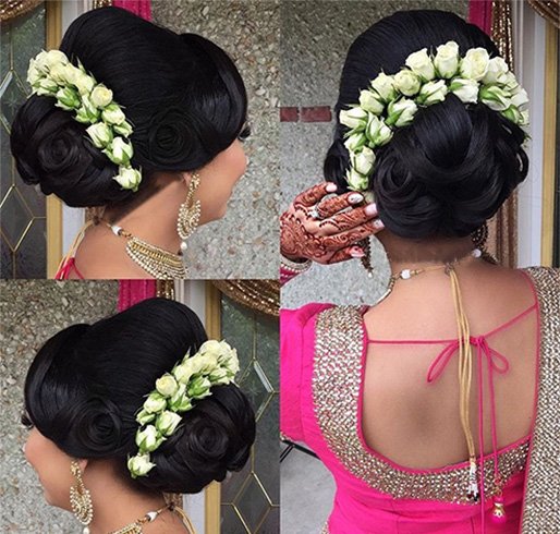 Gajra Entwined Bun