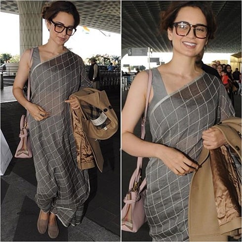 Kangana Ranaut Airport Fashion