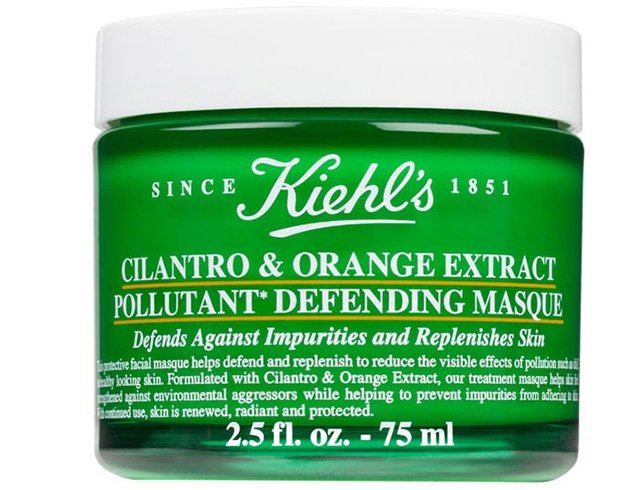 Kiehls Cilantro & Orange Extract Pollutant Defending Masque
