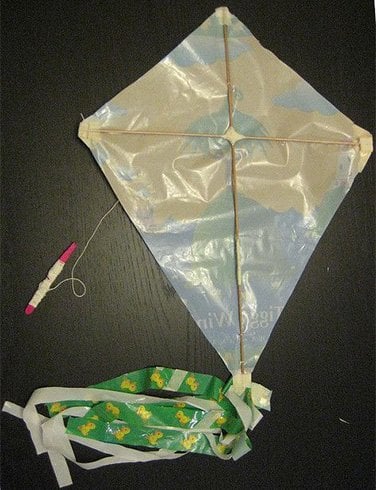 Kite Craft With Plastic Bag
