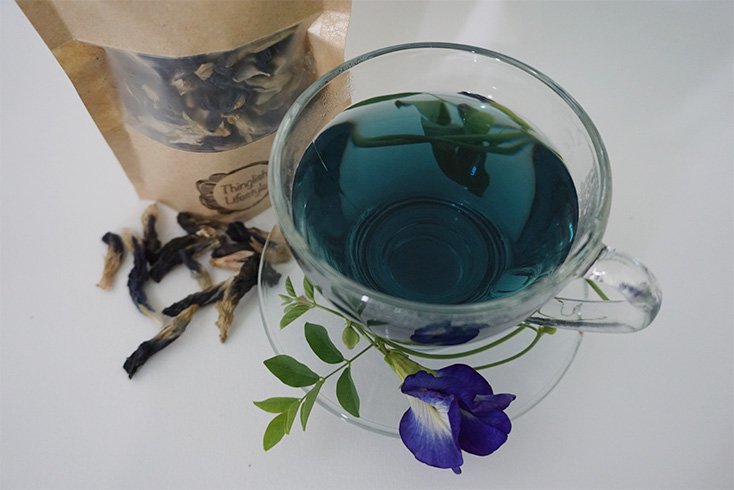 Thai Butterfly Pea Flower Tea