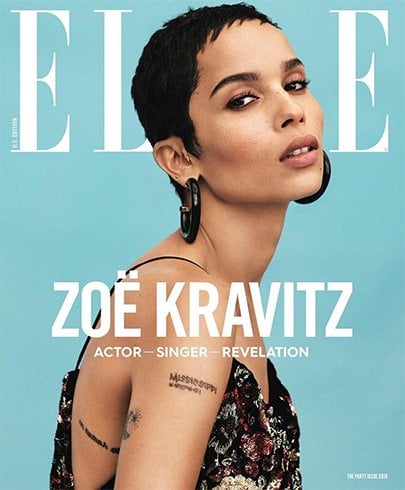 Zoe Kravitz for Elle US