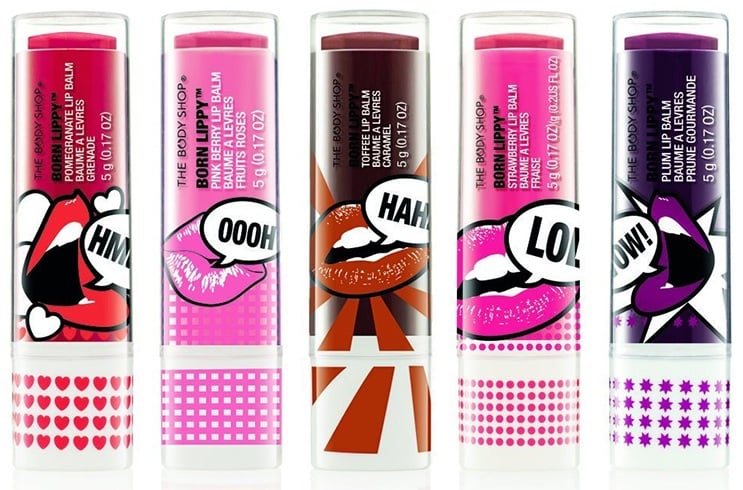 Body Shop Lip Balms