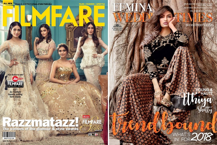 Bollywood Magazine Covers January 2018