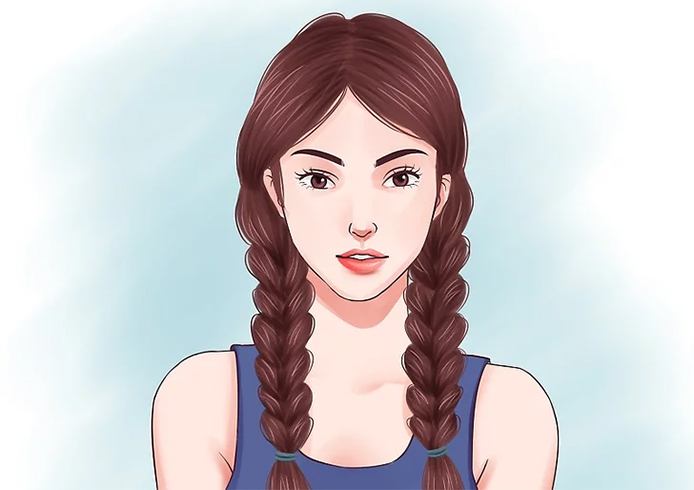 How to Do Double French Braids with Pictures  wikiHow  Plaits hairstyles  Double french braids Braids for long hair