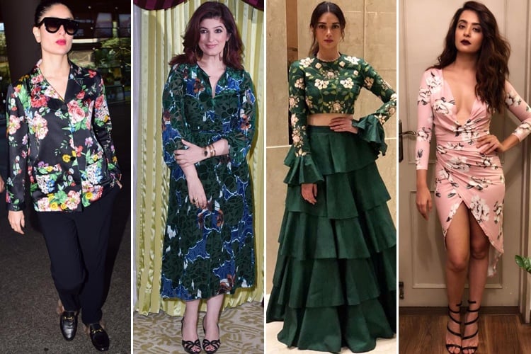 Celebs in Floral Dress