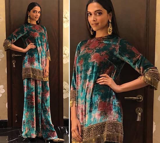 Deepika Padukone in Sabyasachi Kurta Pajama