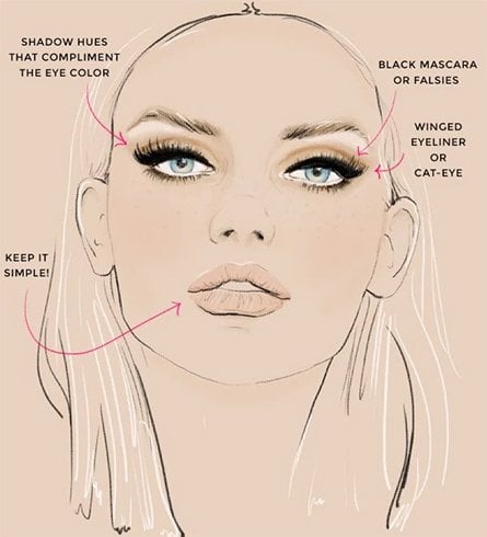 8 Top Make-up Tipps für ovales Gesicht  