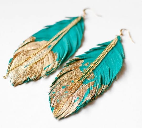 Feather Earrings