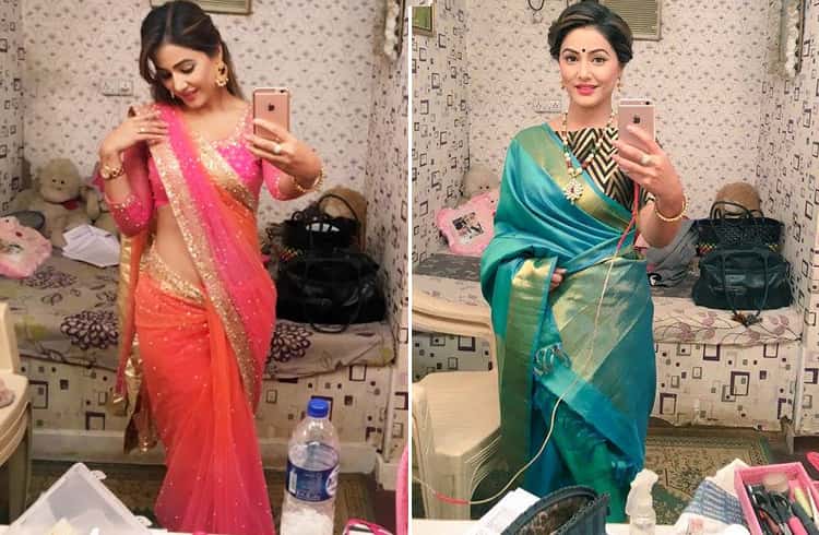 Hina Khan in Saree