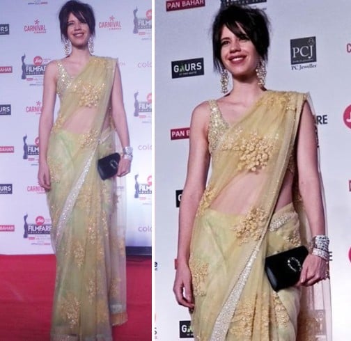 Kalki Koechlin at Jio Filmfare Awards 2018