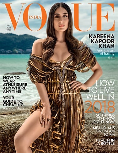 Kareena Kapoor for Vogue January 2018