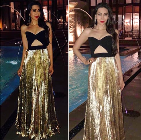 Karisma Kapoor in Reem Acra