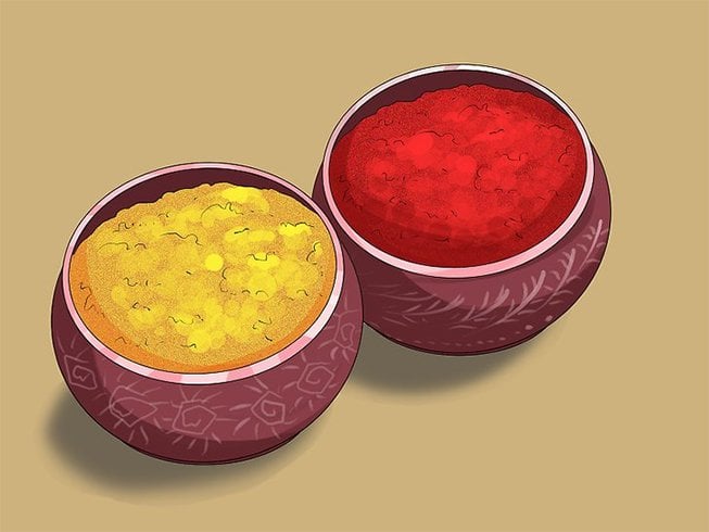 Haldi Kumkum Box