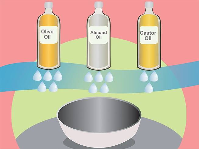 Mixture Of Castor, Olive, And Almond Oils