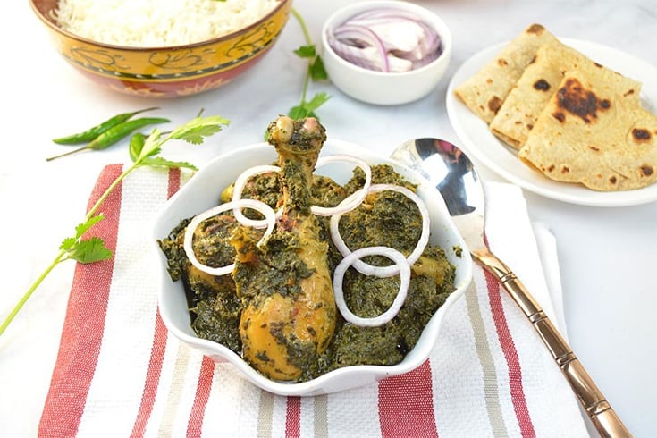 Murg Saagwala Odisha