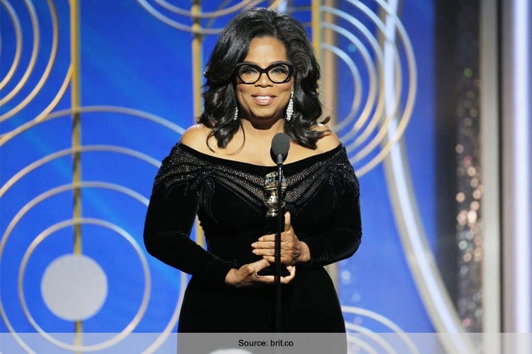 Oprah Winfrey Speech At Golden Globes 2018