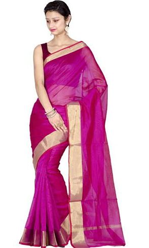 Pink Saree