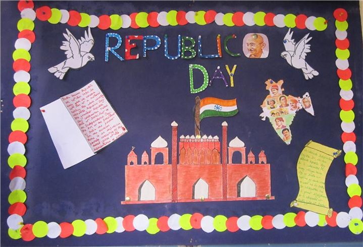 Republic Day Board Decoration