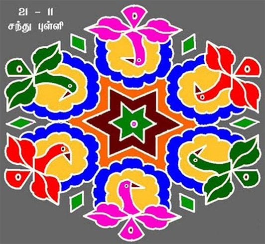 Sankranthi Muggulu Design