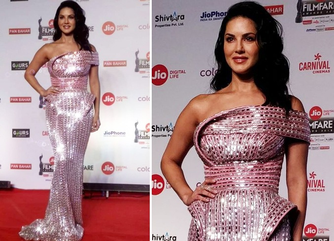 Sunny Leone at Jio Filmfare Awards 2018