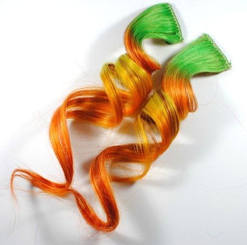 Tricolor Hair Extensions