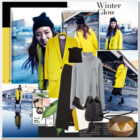 Yellow Coat Womens