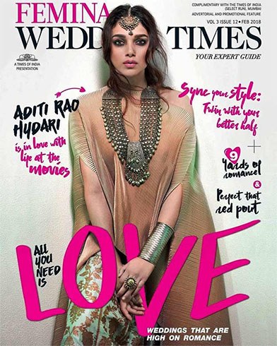 Aditi Rao Hydari on Femina Wedding Times