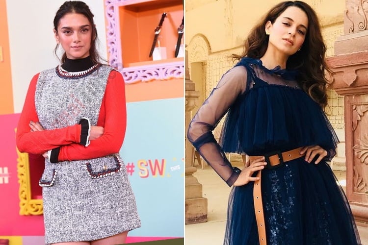 Aditi Rao and Kangana Ranaut Melted Our Hearts With Their Sweet Styles