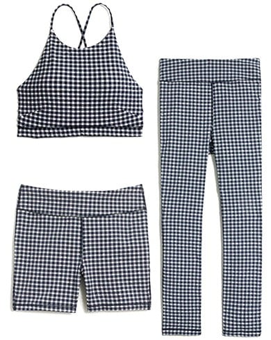 Gingham Gym Clothes