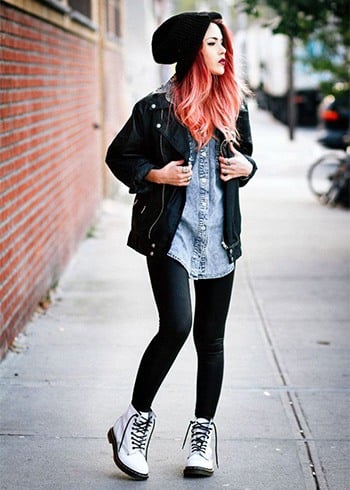 Combat Boots Style for Girl