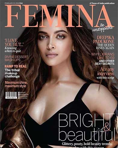 Deepika Padukone on Femina