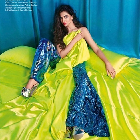 Deepika Padukone on Vogue Magazine Cover
